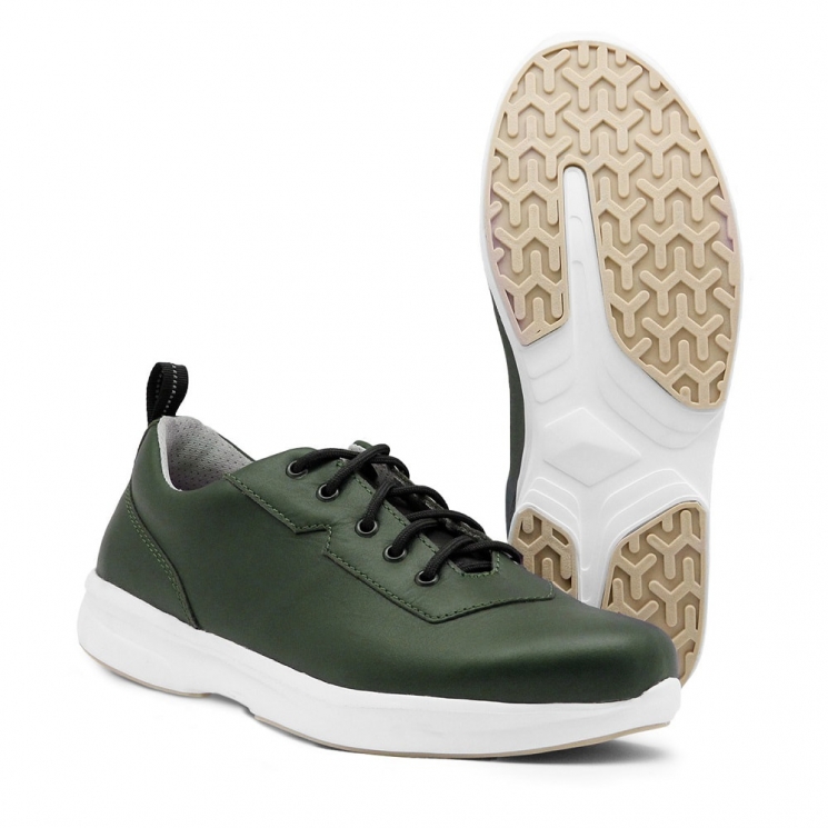 Полуботинки SLE-127A dark-green - ЭВА/ТПУ