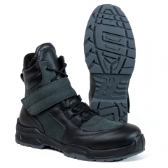 Ботинки кожаные Спейс STB-2A black