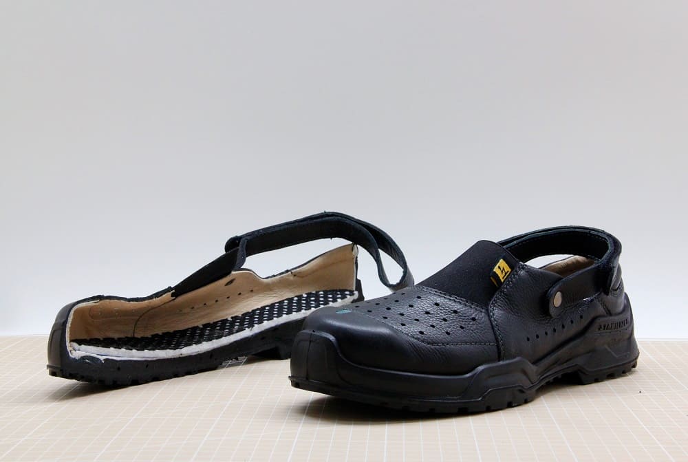 Обувь в разрезе