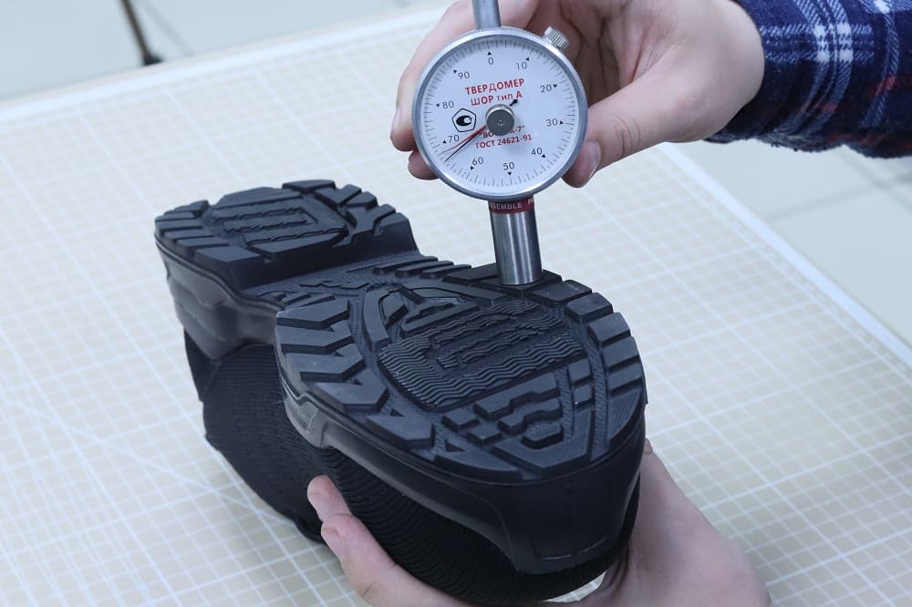 Твердость подошвы